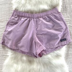 Patagonia M Barely Baggies Brisk Purple lavender casual shorts women’s medium